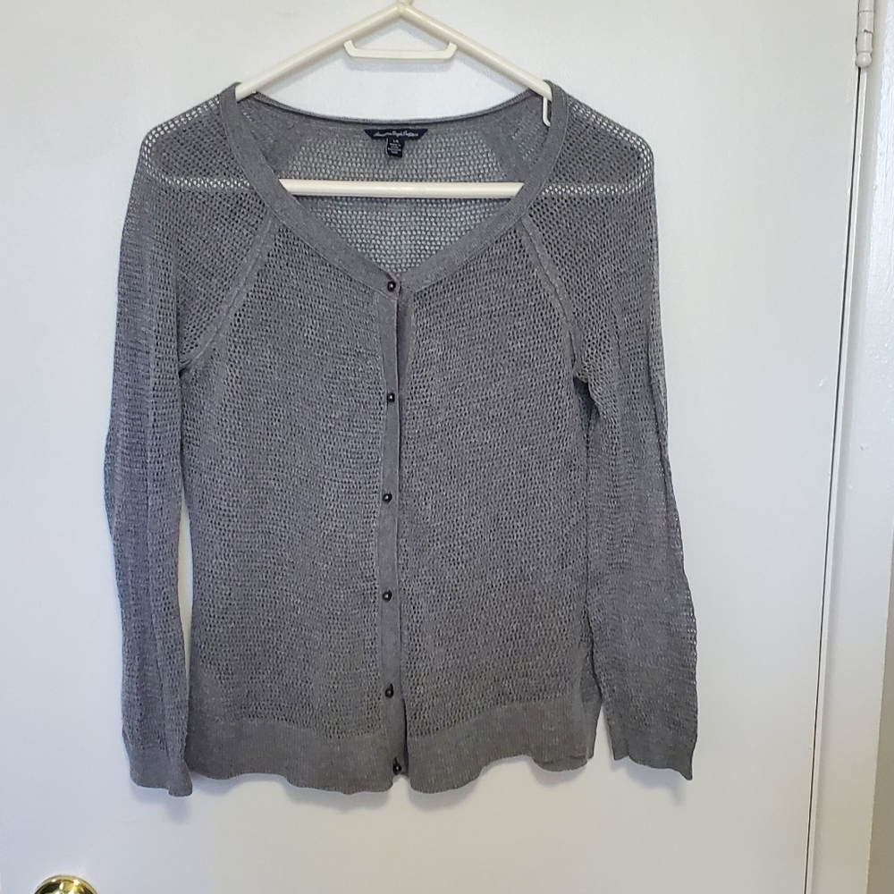 3/$30  Grey cardigan